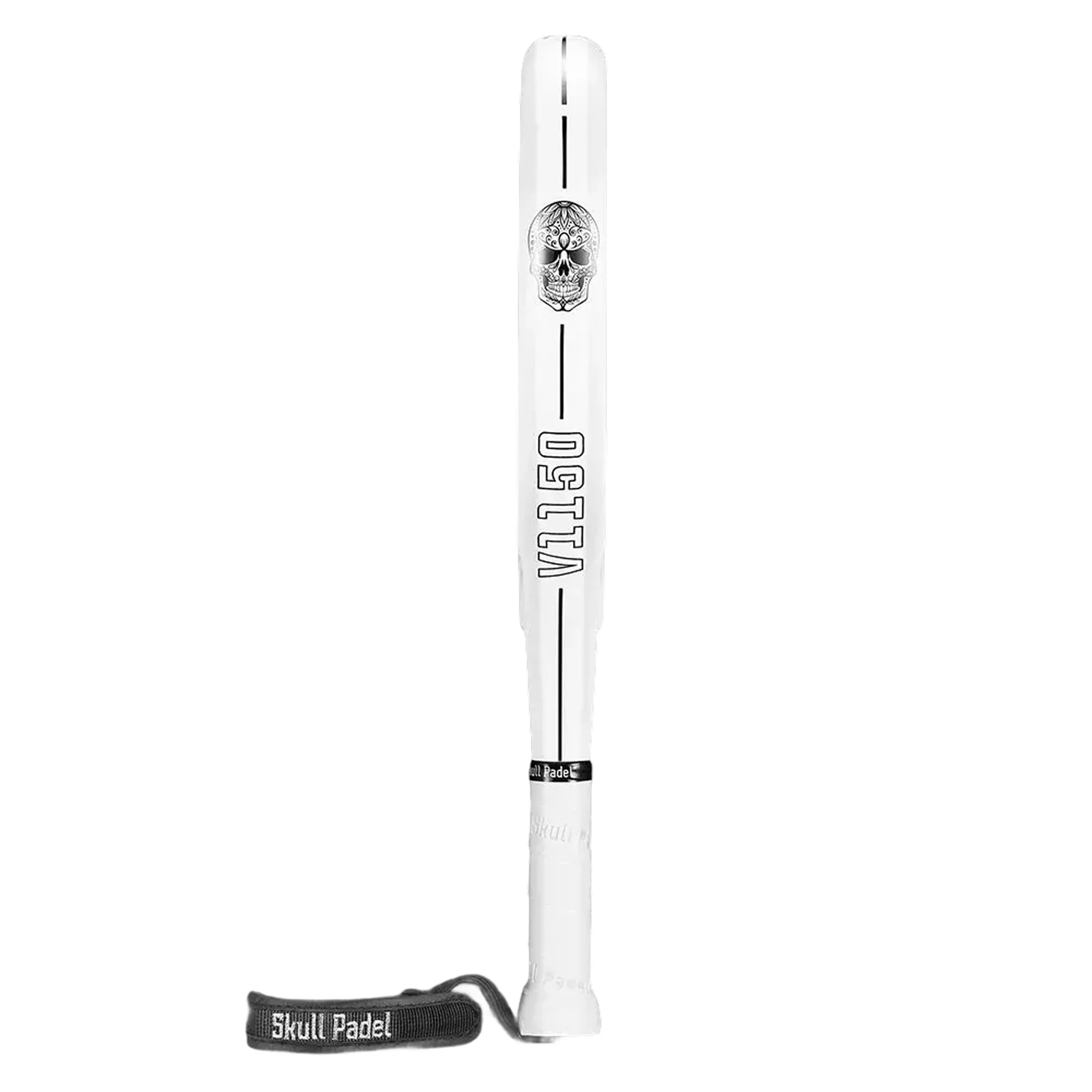 V1150 WHITE SKULL 24K – The Ultimate Padel Racket for Power & Precision - image 3