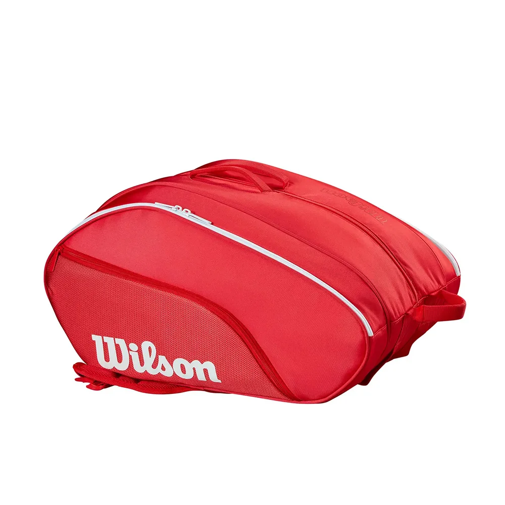 Wilson Tour Red 2025 — bolsa de padel vermelha com proteção Thermoguard e design desportivo moderno - imagem 1