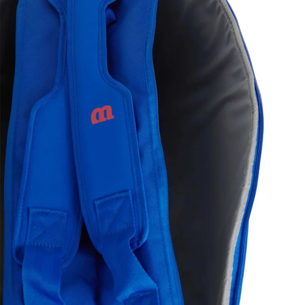 Wilson Racket Bag Ultra V5 Tour 6 Blue – bolsa estruturada para 6 raquetes com isolamento térmico e design azul premium - imagem 5