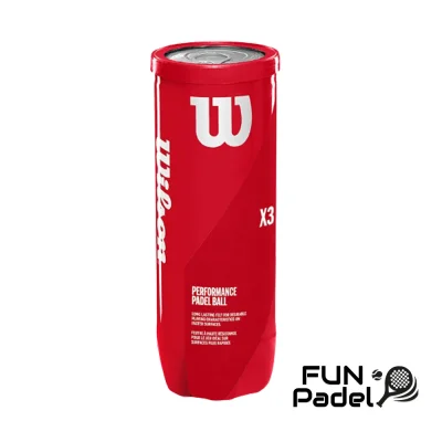 Wilson PERFORMANCE PADEL BALLS - Tube