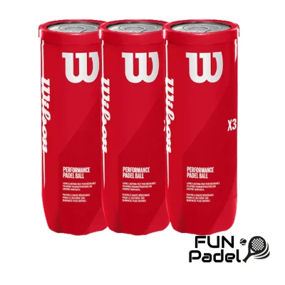Wilson PERFORMANCE PADEL BALLS - 3-pack Tube
