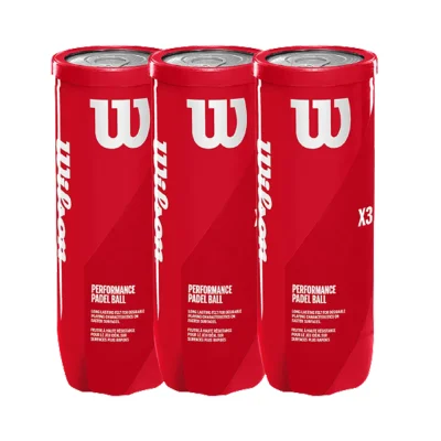 Wilson PERFORMANCE PADEL BALLS - 3-pack Tube
