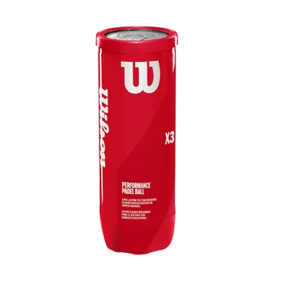 Wilson PERFORMANCE PADEL BALLS - Tube