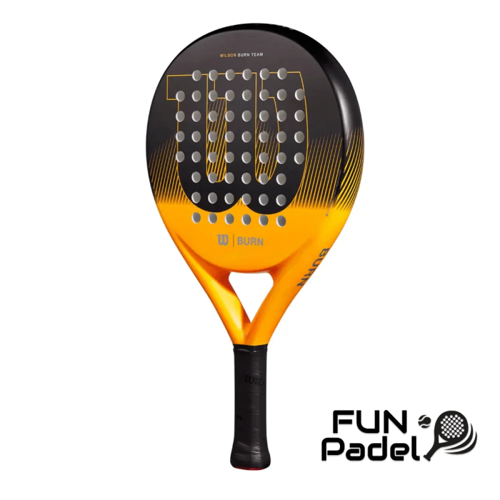 Wilson Burn Team 2 2025 - Raquete de padel masculina redonda com equilíbrio médio - imagem 2