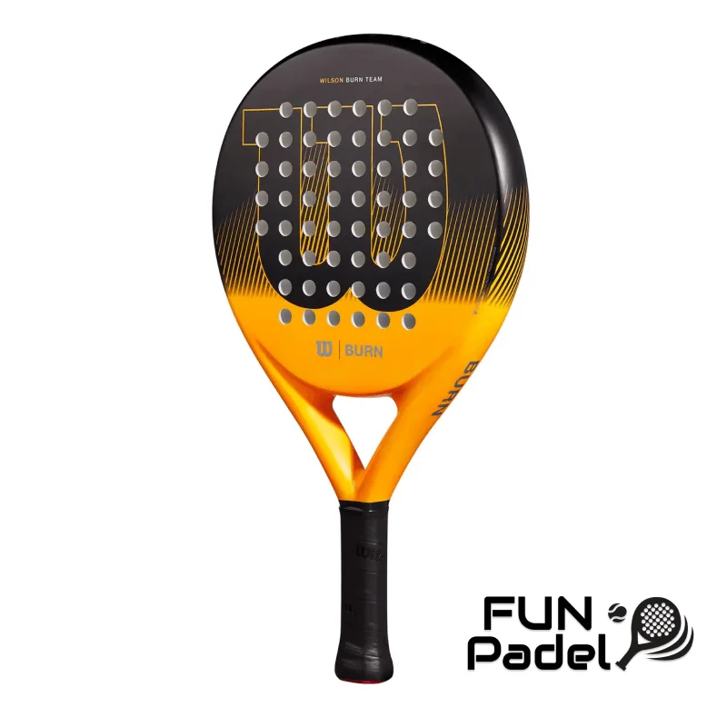 Wilson Burn Team 2 2025 - Raquete de padel masculina redonda com equilíbrio médio - imagem 2