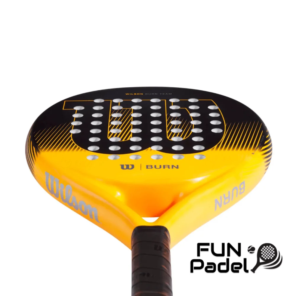 Wilson Burn Team 2 2025 - Raquete de padel masculina redonda com equilíbrio médio - imagem 5