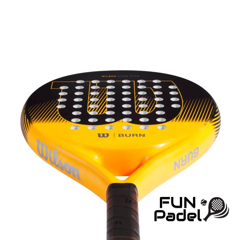 Wilson Burn Team 2 2025 - Raquete de padel masculina redonda com equilíbrio médio - imagem 5