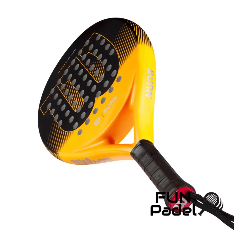 Wilson Burn Team 2 2025 - Raquete de padel masculina redonda com equilíbrio médio - imagem 4