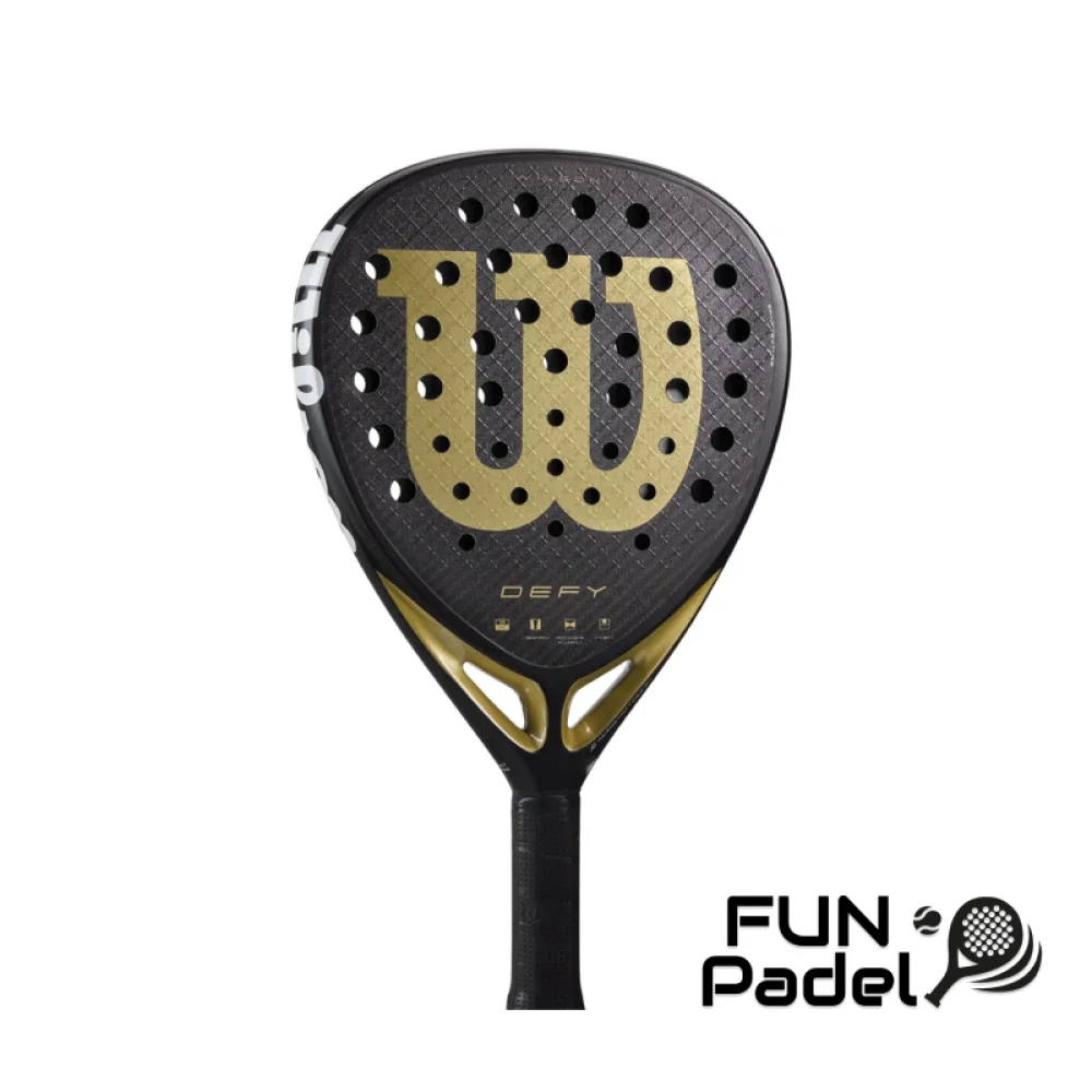 Wilson Defy V1 2025 Raquete de Padel - Potência e Controle para Jogadores Agressivos - imagem 5