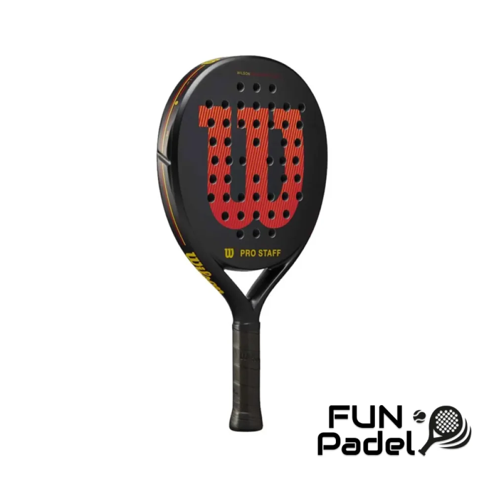 Wilson Pro Staff V2 Team Black and Red – Raquete de Controlo para Jogadores Avançados - imagem 2