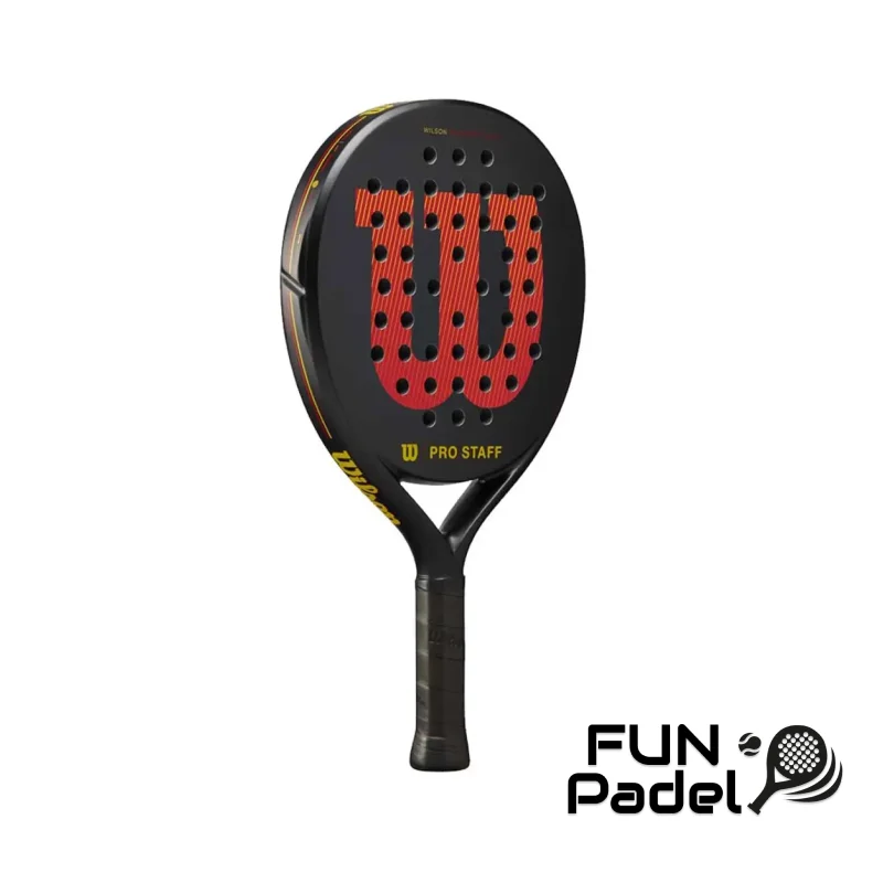 Wilson Pro Staff V2 Team Black and Red – Control-Focused Padel Racket for Advanced Players - image 2