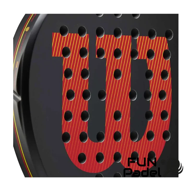 Wilson Pro Staff V2 Team Black and Red – Control-Focused Padel Racket for Advanced Players - image 4