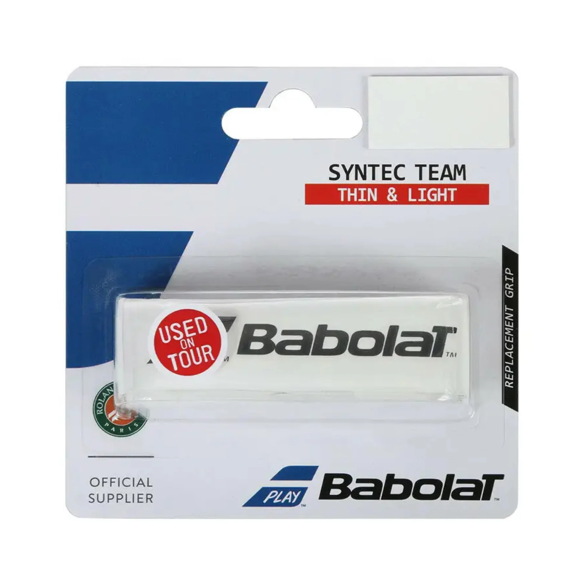 Babolat Syntec Team Grip White – professional overgrip for padel rackets - image 1