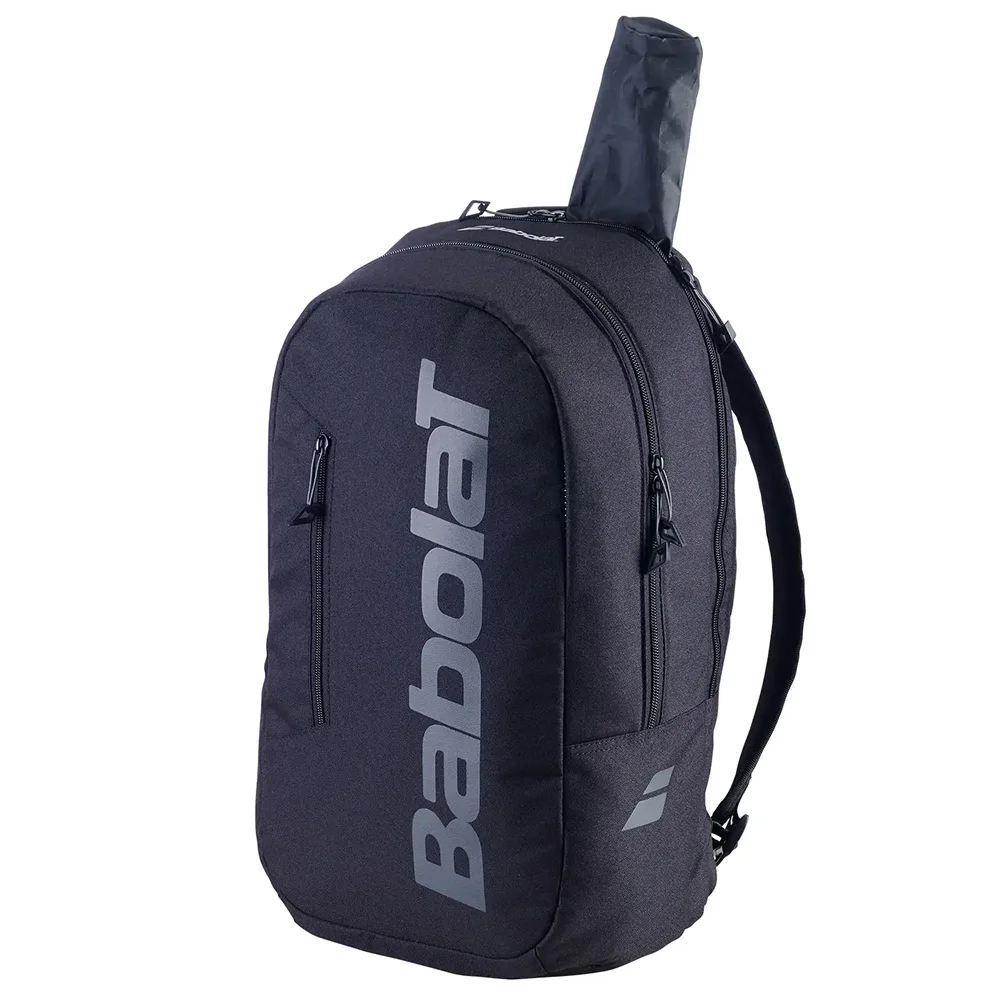 Mochila prática Babolat para padel – mochila esportiva preta de 25L com compartimento para raquete - imagem 3