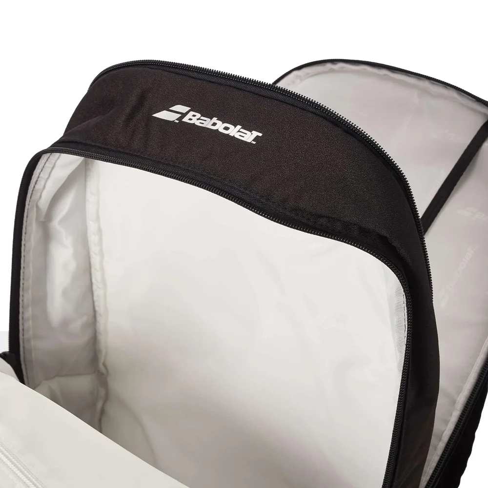 Mochila prática Babolat para padel – mochila esportiva preta de 25L com compartimento para raquete - imagem 6