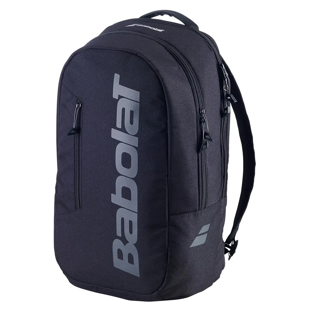 Mochila prática Babolat para padel – mochila esportiva preta de 25L com compartimento para raquete - imagem 1