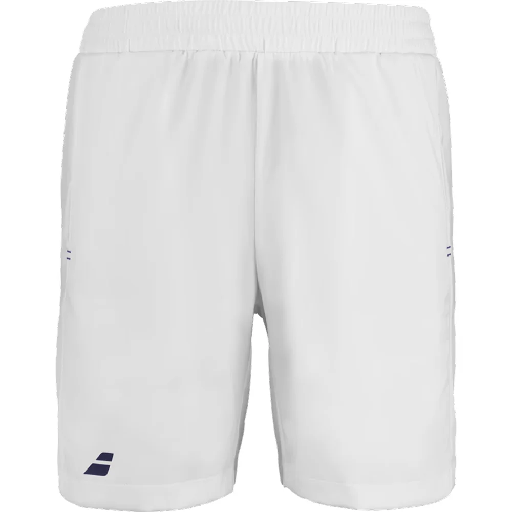 Babolat Play Shorts White – Lightweight Fiber Dry Tennis & Padel Shorts - image 1