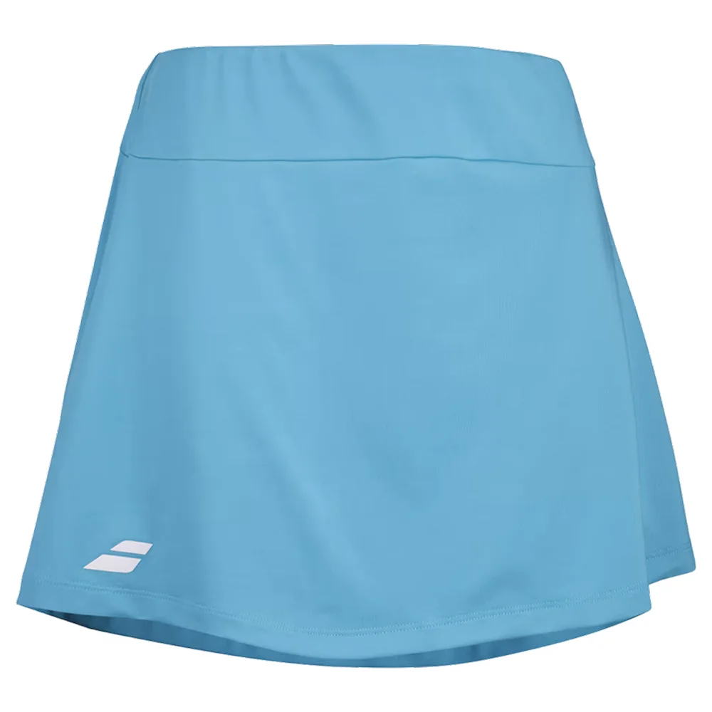 Babolat Play Women Skirt Cyan Blue – Lightweight Padel Skirt with Inner Shorts - image 2