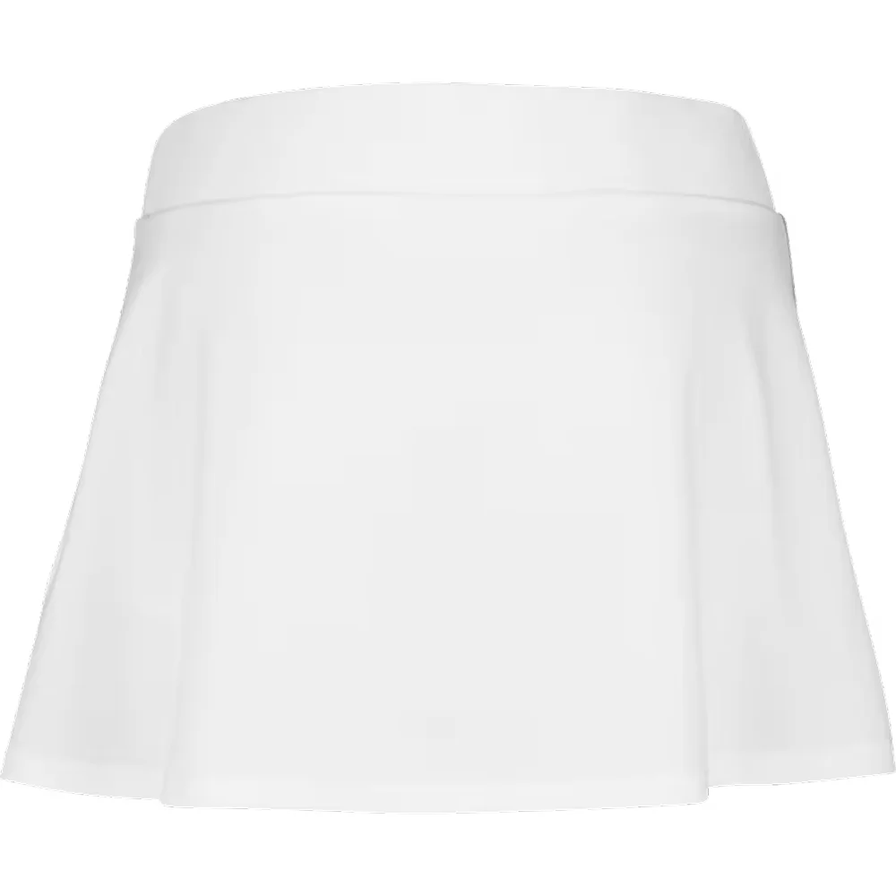 Babolat Play Women Skirt White Orange – A-line Fit Tennis & Padel Skirt - image 3