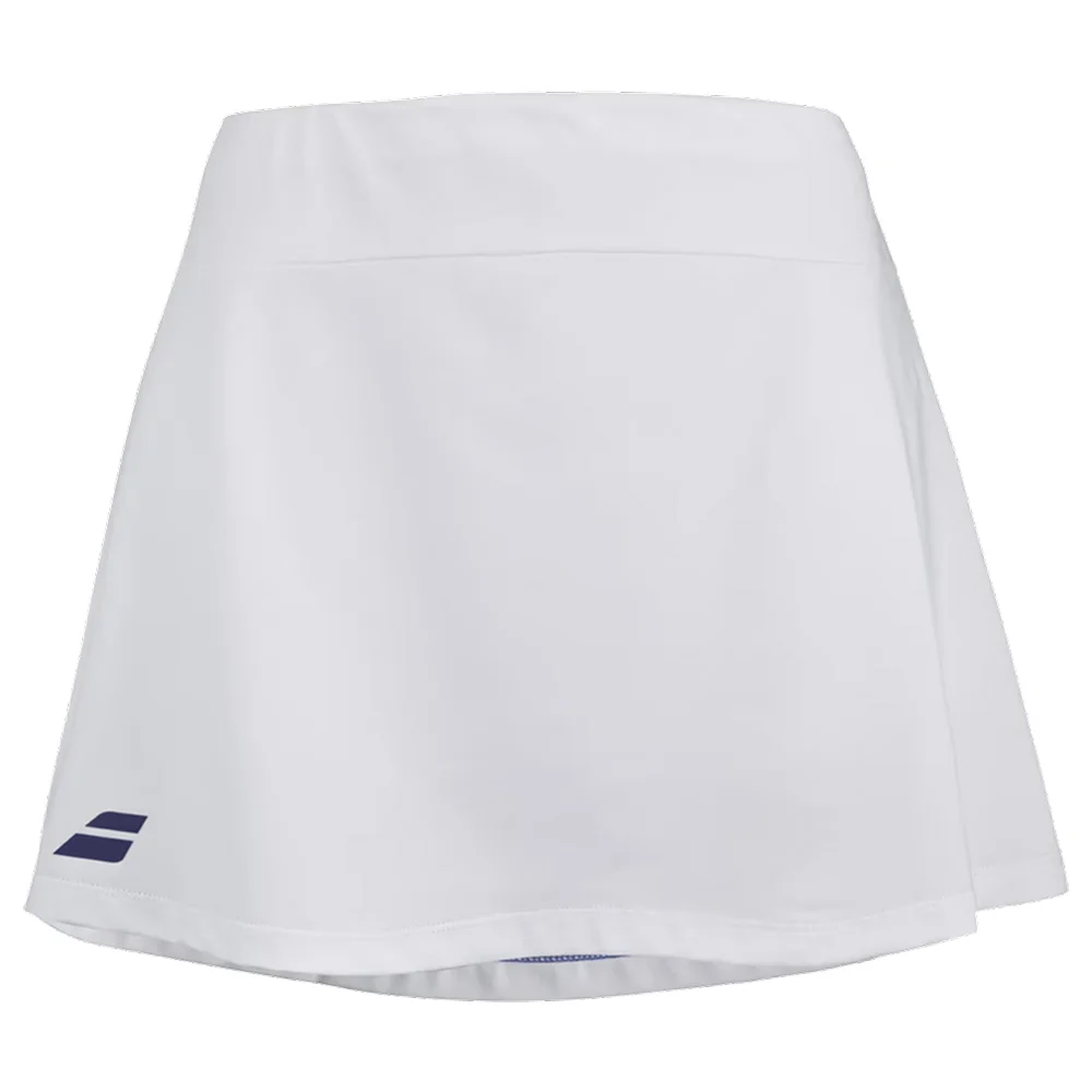 Babolat Play Women Skirt White – Lightweight Padel Skirt with Inner Shorts - image 1