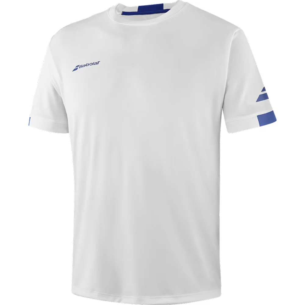 Babolat Play CN T-Shirt Cyan White – lightweight men’s sports tee - image 2