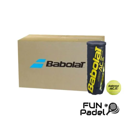 Babolat Ace Padel X3 Ball Box – 24 Tubes (72 High-Performance Balls)