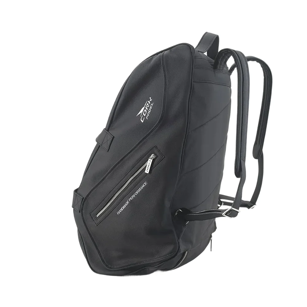 Cork Sports Bag Leather Thermo Black Silver - imagem 3