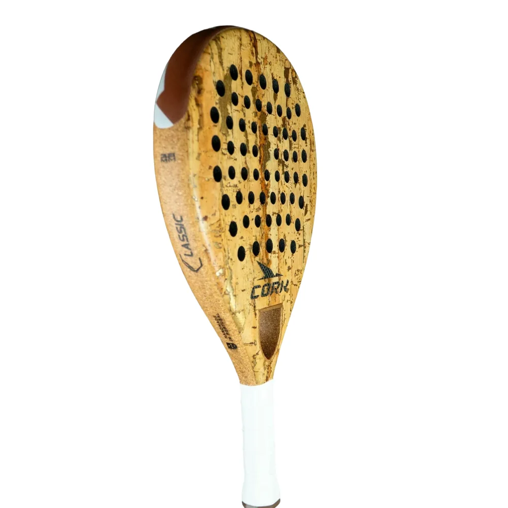Cork Classic – uma raquete de padel artesanal feita de cortiça natural para máximo controlo e conforto. - imagem 2
