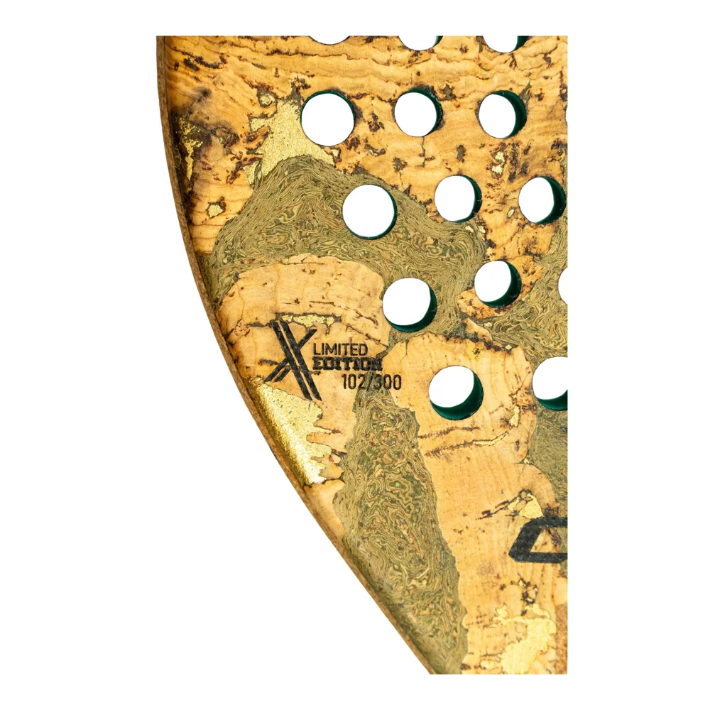 Cork Extreme Verde – Raquete de Padel Híbrida Profissional com Estrutura em Carbono e Núcleo de Cortiça - imagem 2