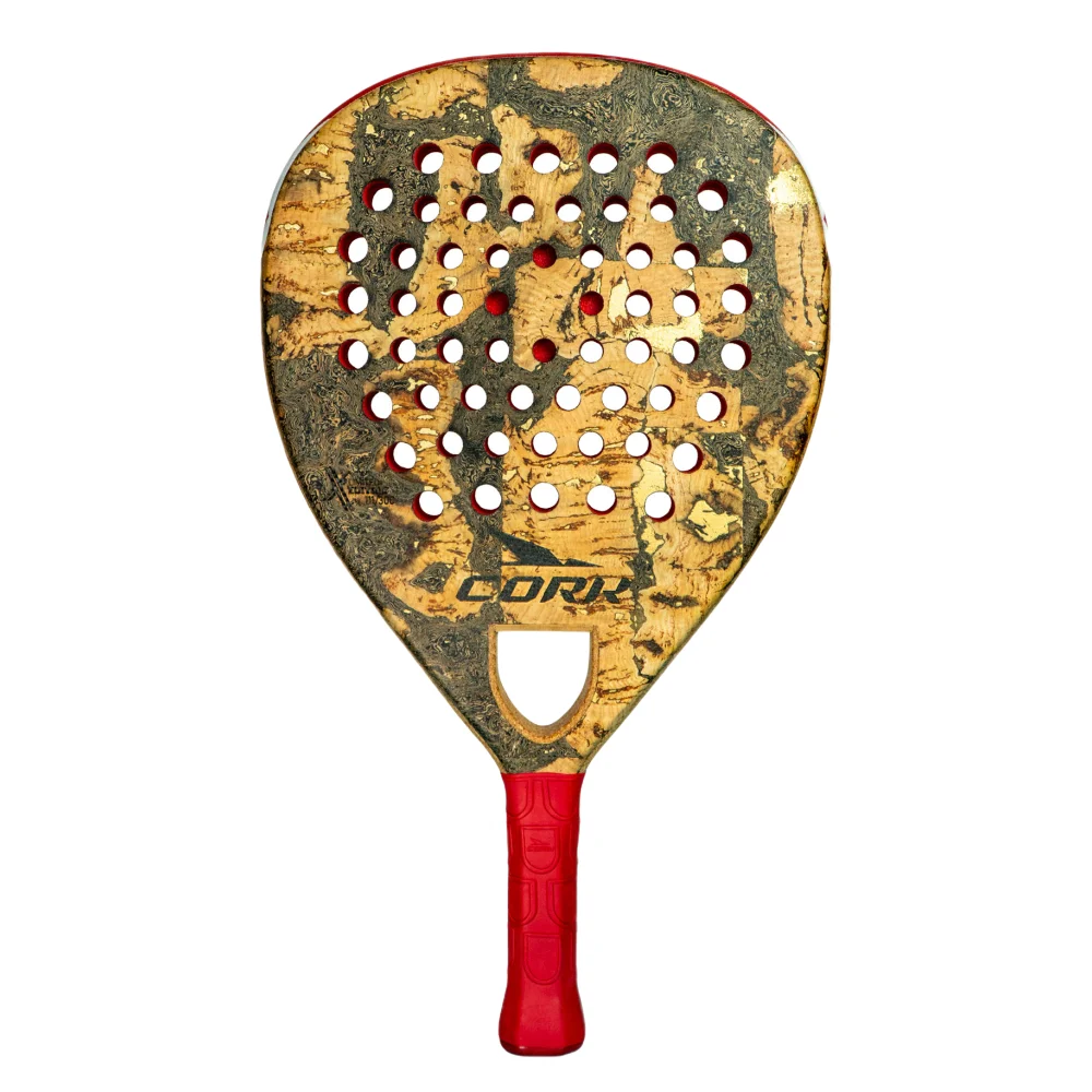 Cork Extreme vermelha – Raquete de padel profissional para jogadores ofensivos - imagem 1