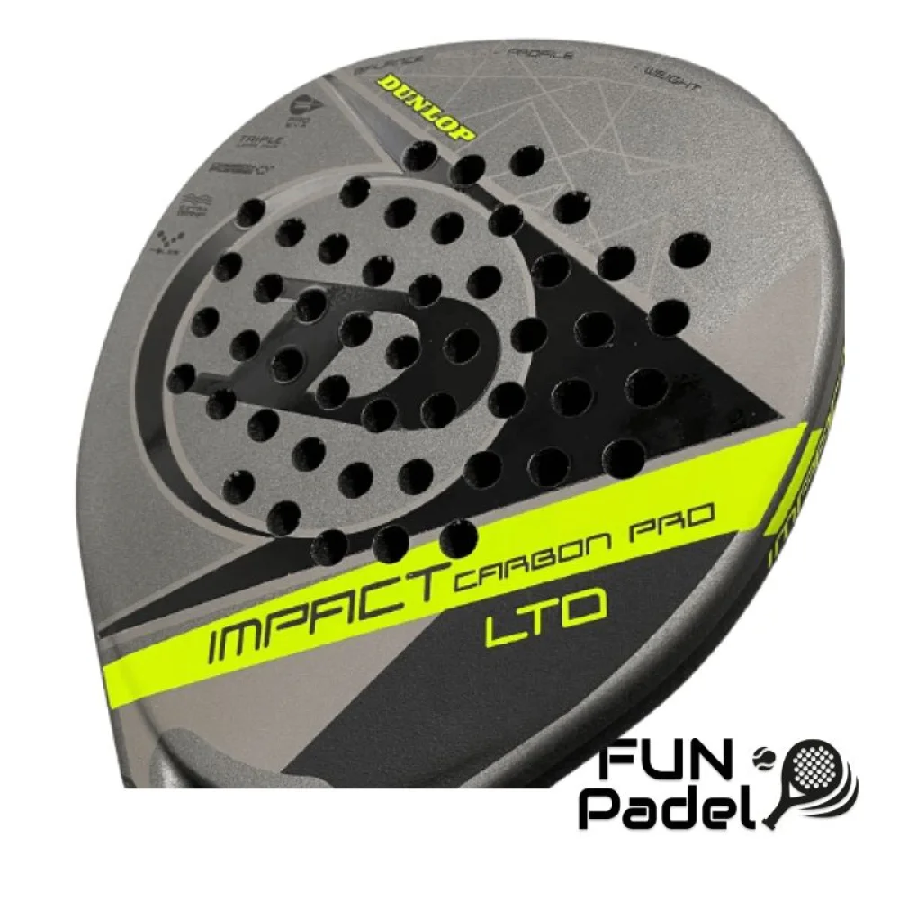 Dunlop Impact Carbon Pro LTD – raquete profissional para smashes explosivos - imagem 2