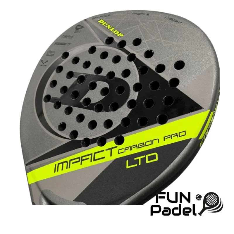 Dunlop Impact Carbon Pro LTD – raquete profissional para smashes explosivos - imagem 2