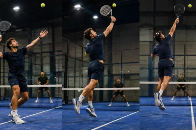 Bandeja, víbora e smash no padel: o que são e como executar estes golpes