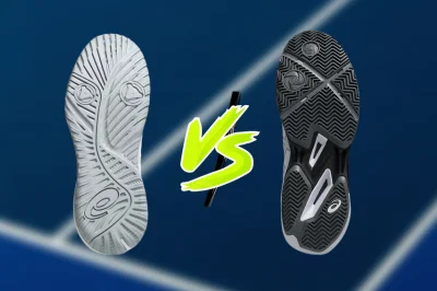 Sapatilhas de padel vs. sapatilhas de ténis: qual é a diferença?