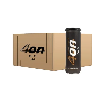 4on Pro T1 Padel Balls, 24 x 3-Pack Tubes