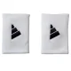 Munhequeiras Adidas Long Wristband L Branco/Preto - imagem 1
