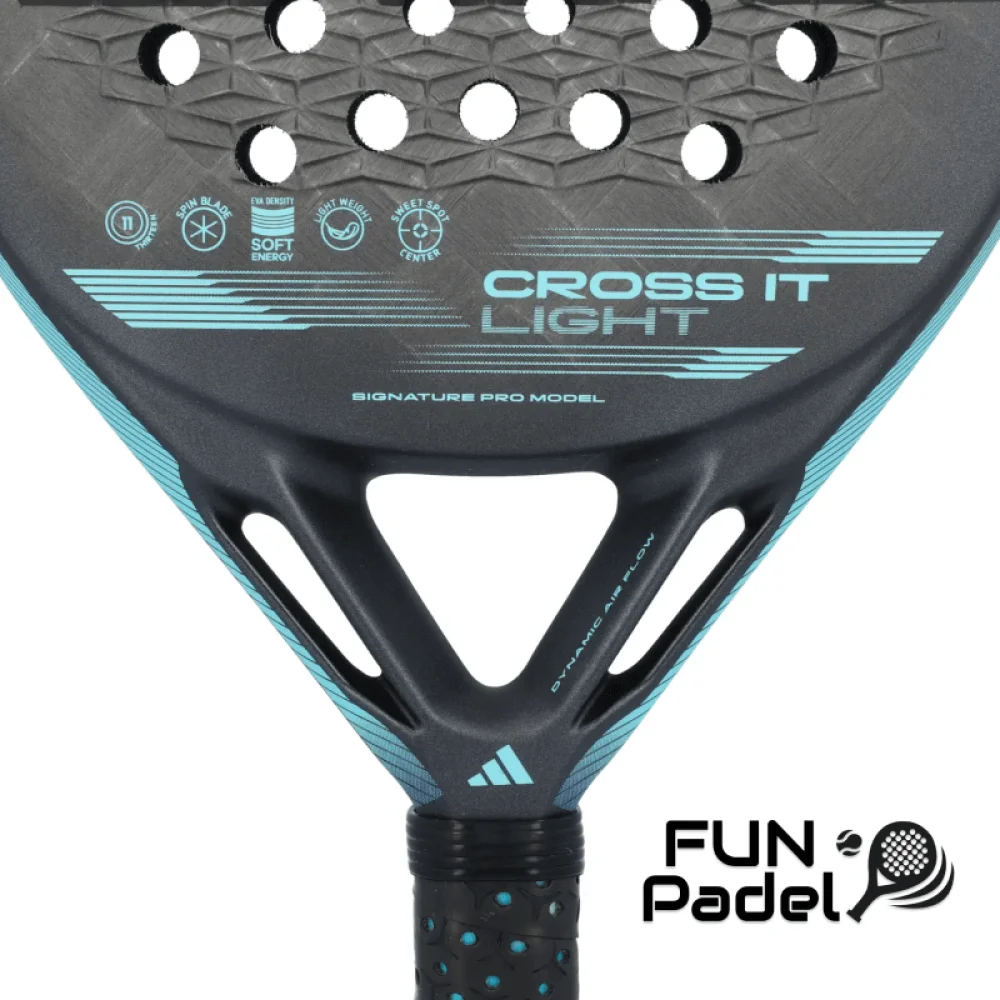 Adidas Cross It Light 2024 - Raquetes de padel para manobrabilidade e leveza por Marta Ortega - imagem 7