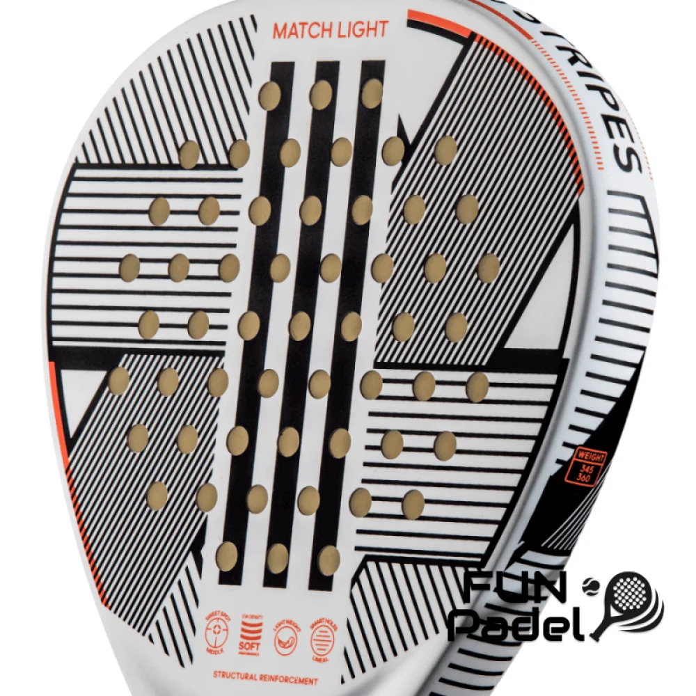 Adidas Match Light 3.3 2024 - Uma raquete leve e manobrável para principiantes - imagem 6