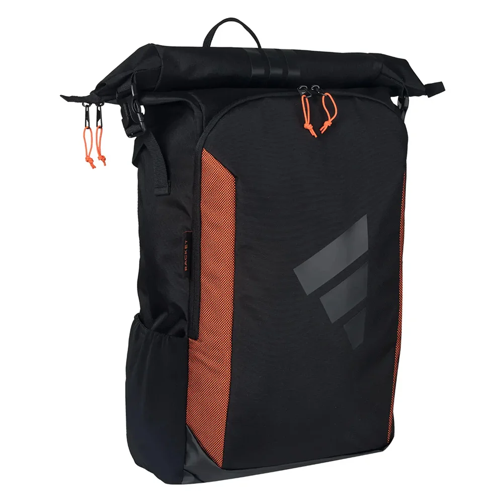 Adidas Multigame 3.4 BLACK/ORANGE — stylish padel backpack with adjustable volume and thermal compartment. - image 2