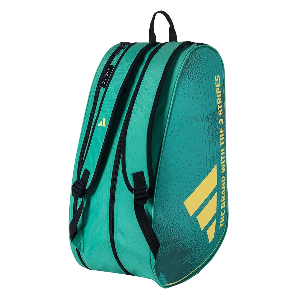 Mochila Adidas Control Padel Bag 3.4 Green — Acessório estiloso e compacto para padel - imagem 3