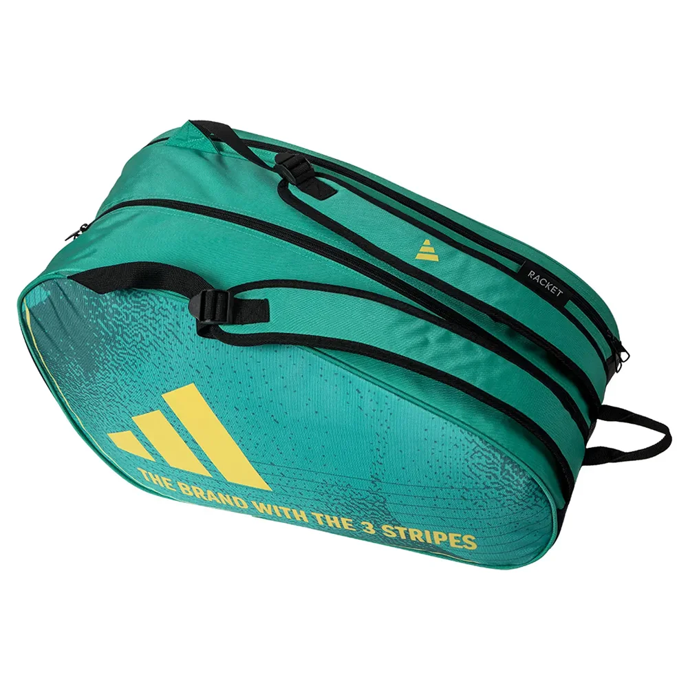 Mochila Adidas Control Padel Bag 3.4 Green — Acessório estiloso e compacto para padel - imagem 2