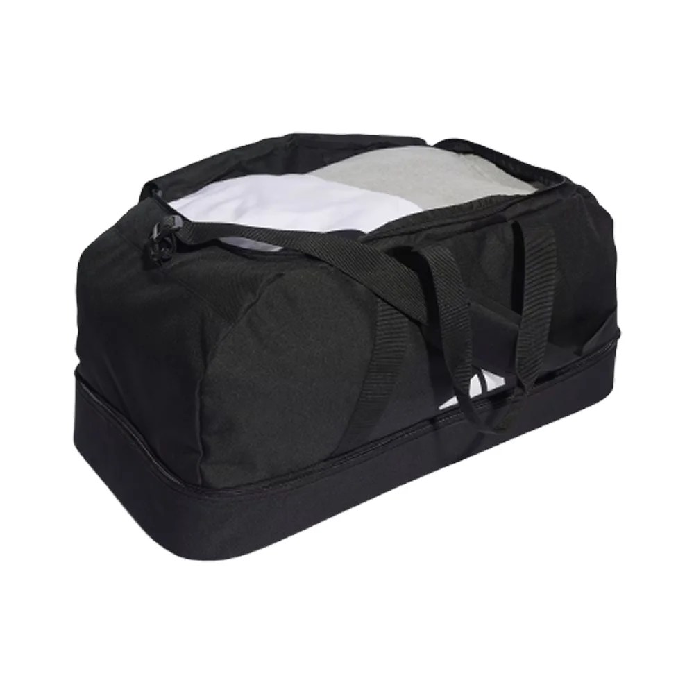 Adidas Tiro League duffel bag LARGE Black – saco desportivo grande com compartimento rígido - imagem 3