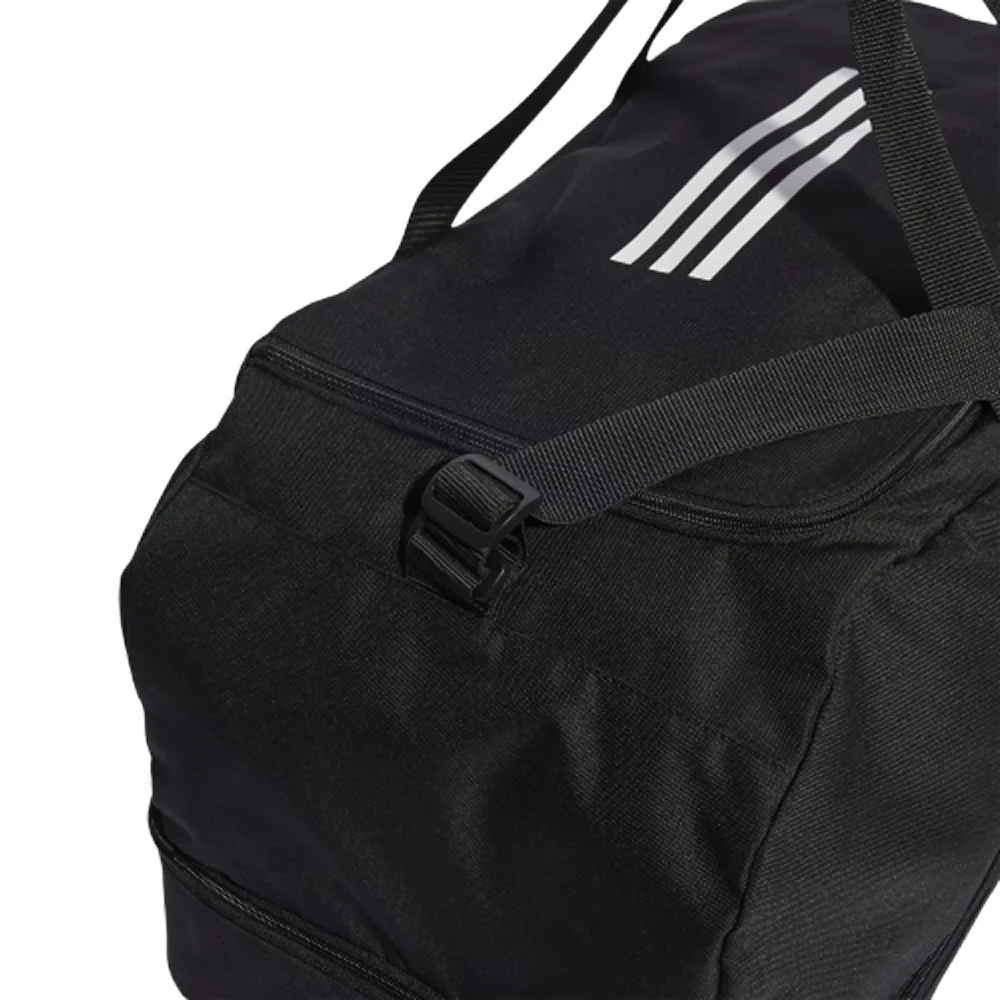 Adidas Tiro League duffel bag LARGE Black – saco desportivo grande com compartimento rígido - imagem 6