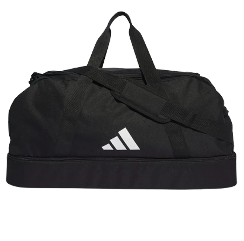 Adidas Tiro League duffel bag LARGE Black – saco desportivo grande com compartimento rígido - imagem 1