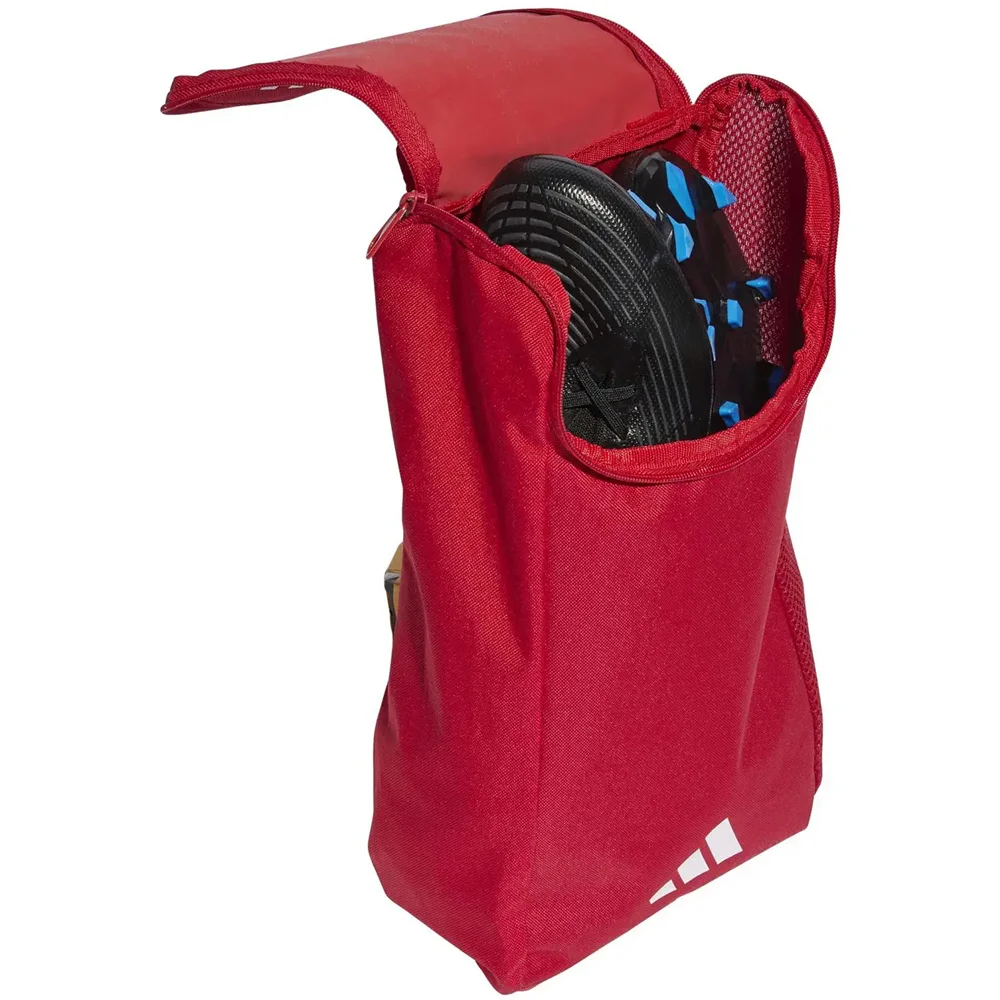Adidas Tiro League Boot Bag Red – saco para calçado com ventilação - imagem 4
