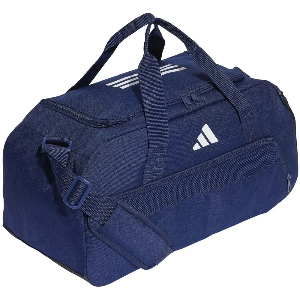Adidas Tiro League Small Sport Bag Blue – saco desportivo compacto com compartimento para calçado - imagem 3