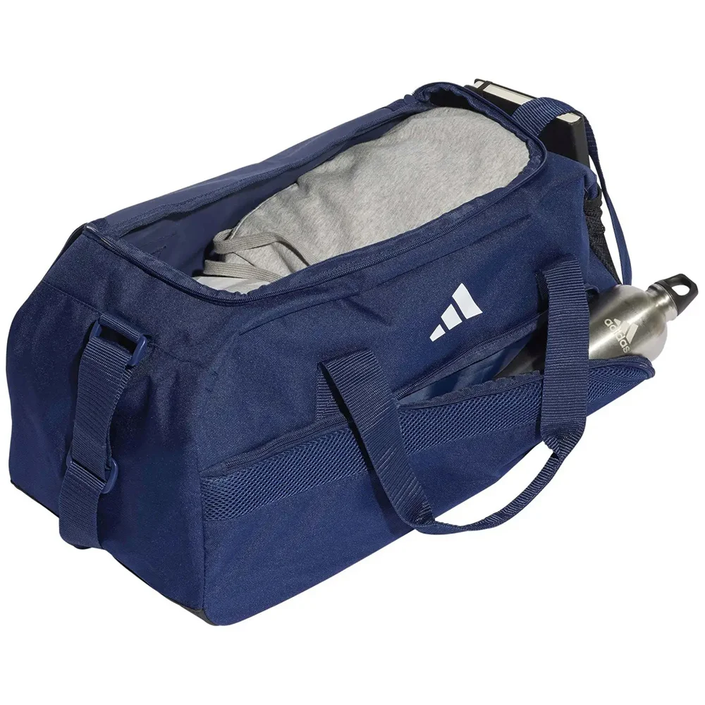 Adidas Tiro League Small Sport Bag Blue – saco desportivo compacto com compartimento para calçado - imagem 4
