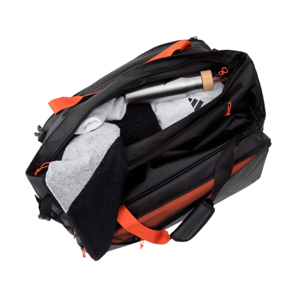 Adidas Multigame 3.4 Padel Bag Black/Orange – sports padel bag with thermal compartment - image 2