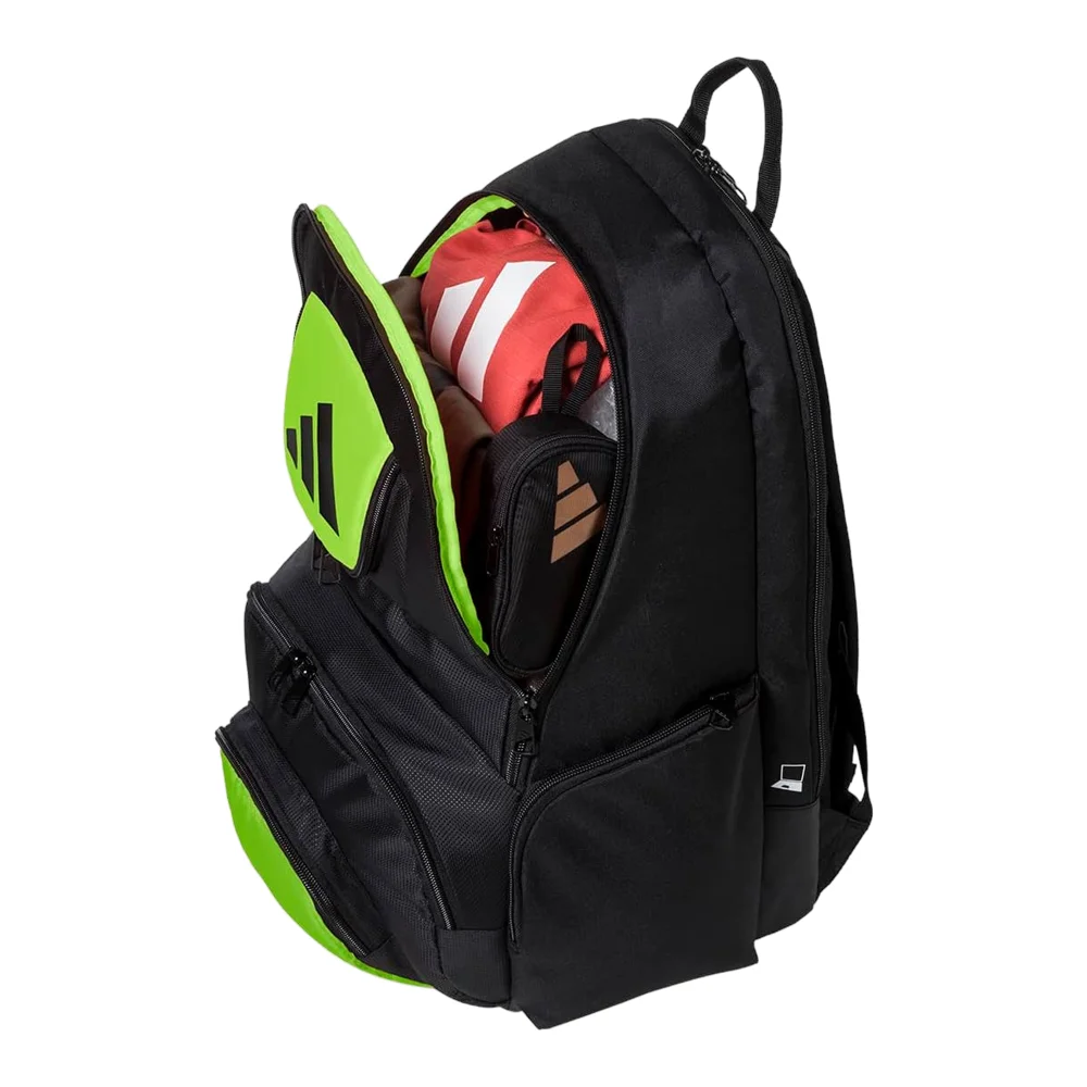 Adidas Protour 3.2 Backpack Lime Black — spacious sports backpack for padel - image 3