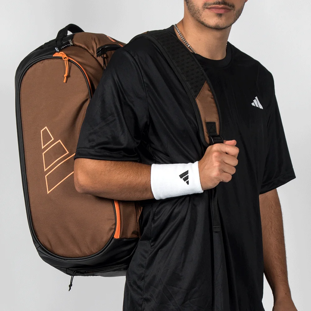 Adidas Pro Tour Bronze Racquet Bag 2026 — proteção térmica e 54 L - imagem 7